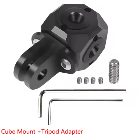 Cube Mount+Tripod Adater  Black