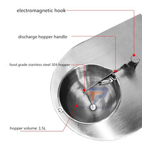 Machine automatique en acier inoxydable pour la fabrication de boba éclatant pour thé au lait, machine à perles de tapioca