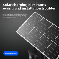 Lampe anti-moustiques LED solaire étanche avec inhalateur de CO2, indice IP65, répulsif extérieur pour cour et jardin