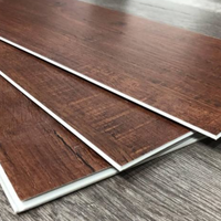 Revêtement de sol PVC SPS 4mm 5mm, dalles clipsables LVT SPC, vinyle imitation bois pour intérieur