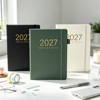 Carnet A5 Blanc Écologique 2027, Agenda Personnalisable pour TDAH 2027