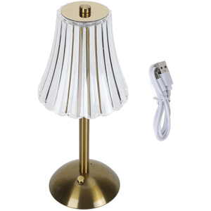 Rechargeable Flexible Battery Crystal Portable Touch Control <b>LED</b> <b>Bar</b> Table Lamp Cordless Luxury Modern Night <b>Light</b> Home Decor - Product Image 4