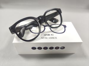 Gafas Inteligentes AIMB-S1 con Cámara HD 1080P, Grabación de Video Antivibración, WiFi, BT, Traducción por IA con ChatGPT, Resistentes al Agua IPX5, para Hombre - Product Image 3