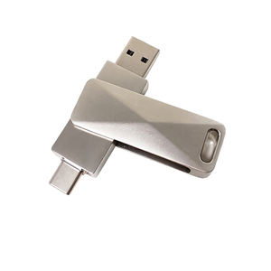 Nouvelle clé USB double port 2.0 USB C et USB A 2-en-1, clé USB <span class=keywords><strong>externe</strong></span> de type C pour <span class=keywords><strong>PC</strong></span>, smartphones - Product Image 3