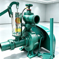Foreuse hydraulique diesel 25 CV montée sur tricycle pour puits d'eau, profondeur 150 m, compacte pour l'irrigation par forage