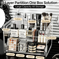 Présentoir en acrylique à prix réduit, multi-niveaux, pour cosmétiques, vernis à ongles et bijoux – Meilleures ventes