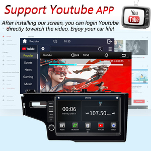 LELV Linux pour Honda Fit 3 Jazz 9 pouces 2014-2020 Sportback Tableau de bord IPS Lecteur multimédia autoradio sans fil Carplay Android <span class=keywords><strong>Auto</strong></span> - Product Image 4