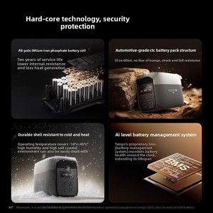 <span class=keywords><strong>Ecoflow</strong></span> pour [Alimentation électrique 2 degrés] German Delta3max/pius, alimentation extérieure haute puissance, grande capacité, batterie Lifepo4 - Product Image 4