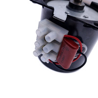 68ktyz Mini moteur à synchronisme magnétique permanent 220v Ac 28w Micro moteur à engrenages 50hz synchrone basse vitesse réversible