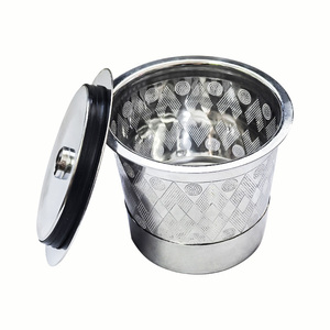 Nouveau filtre K-Cups rechargeable en acier inoxydable 304 pour cafetières Keurig 1.0 <span class=keywords><strong>dosettes</strong></span> de café à thé écologiques - Product Image 1