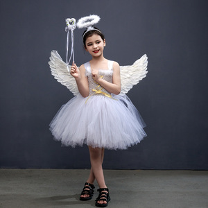 Wholesale Girls White Fairy Costume White Angel Wings Included | Alibaba.com