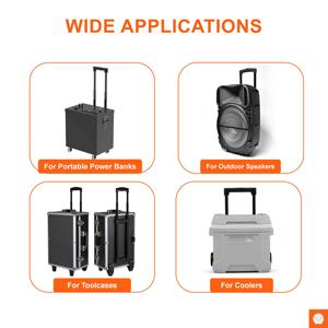 Asa de Arrastre Telescópica Retráctil Ajustable Profesional para Maletas, Accesorios para Estuches de Herramientas - Product Image 4