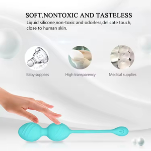 Volwassenen seks IPX7 waterdichte tactiele vibrerende kegelbal verzwaarde <span class=keywords><strong>vagina</strong></span> verstevigingsoefenaar vrouw USB oplaadbaar 10 - Product Image 3