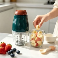 Presse-ail électrique sans fil commercial, mini mixeur, hachoir à riz, céréales et aliments pour bébés
