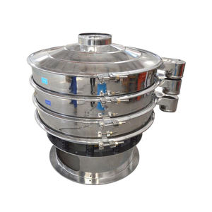 Criba Vibratoria Rotatoria de Acero Inoxidable de Una Sola Capa Dahan para Polvo Plástico, Galletas y Harina - Product Image 3