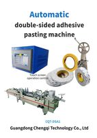 Sistema de Control de Programa CQT-DSA1, Máquina Automática de Pegado de Adhesivo de Doble Cara, Plegadora de Cajas Pequeñas