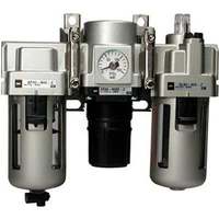 AC10M5GA Triple filtre pneumatique, interface M5 1 Mpa, drainage manuel, filtre 5m AC10M5GA