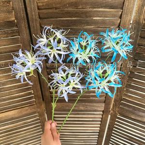 Arreglo floral de una sola rama de lirio araña artificial Junheyuan para decoración de bodas, hogar y accesorios de fotografía. - Product Image 3
