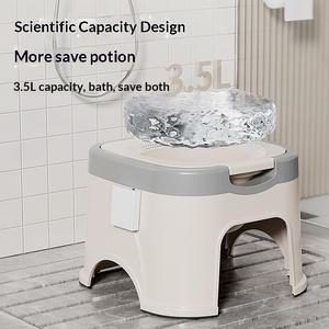 <span class=keywords><strong>Baignoire</strong></span> de réadaptation à domicile <span class=keywords><strong>pour</strong></span> femmes enceintes, <span class=keywords><strong>baignoire</strong></span> assise sans accroupissement, <span class=keywords><strong>pour</strong></span> le lavage des hémorroïdes, antidérapante - Product Image 4