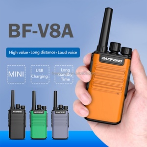 Radio BF-V8A UHF, Walkie Talkie Portátil con Intercomunicador Inalámbrico de Largo Alcance, Transceptor Baofeng V8a, Radioaficionado 400-470MHz - Product Image 3