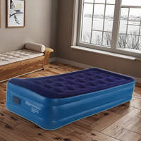 Matelas pneumatique gonflable ultra-épais, pliable, en PVC moderne, renforcé, capacité de charge de 300 kg, chambre à coucher, extérieur, école, hôtel, parc