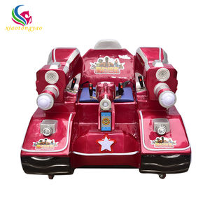 Coche de Juguete Eléctrico de Alta Calidad para Niños, Tanque de Batalla Láser de Fibra de Vidrio, Velocidad de 6-16 km/h para Entretenimiento al Aire Libre y Compras - Product Image 5