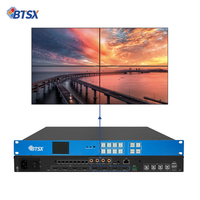 Contrôleur de Mur Vidéo 4x4 4K60, Processeur AV, Processeur de Mur Vidéo HDMI, Processeur Vidéo Multi-Écrans, Commutateur Matrice Sans Soudure