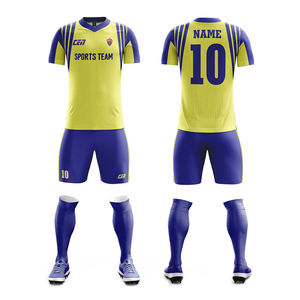 Set Completo da <span class=keywords><strong>Calcio</strong></span> Personalizzato con Stampa a Sublimazione Divise per <span class=keywords><strong>Squadre</strong></span> e Club <span class=keywords><strong>Abbigliamento</strong></span> da Football - Product Image 6