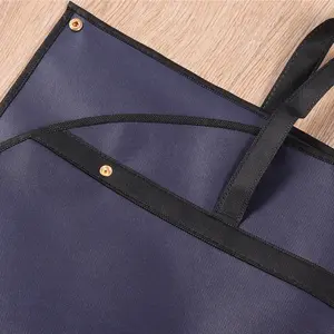 Vente en gros Sacs d'emballage de vêtement à fermeture éclair personnalisés Costume pour homme en polypropylène non tissé pour le stockage