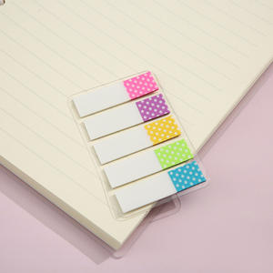 Marqueurs de pages d'animaux Notes autocollantes Onglets d'index Autocollant PET Bloc-notes Drapeaux de notes personnalisés Signet auto-adhésif - Product Image 4