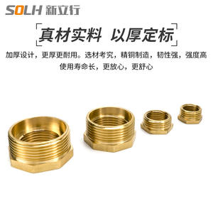 Raccord réducteur en cuivre épaissi 3/4 pouce à 1 pouce filetage intérieur et extérieur accessoires pour conduits et raccords - Product Image 3