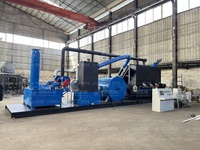 Four de carbonisation mobile sur chenilles à rotation continue pour la production de biochar à partir de paille de maïs et de déchets boisés, installation 100% gratuite
