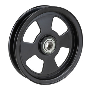 Polea A10762 negra para accesorio de repuesto de piezas de cortacésped - Product Image 1