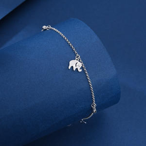 थोक ग्रीष्मकालीन जुर्माना-महिलाओं के लिए 925 स्टर्लिंग चांदी की एक साधारण पत्ता हृदय पैटर्न डिजाइन मोती लड़कियों की फैशन बोहो पार्टियों - Product Image 4