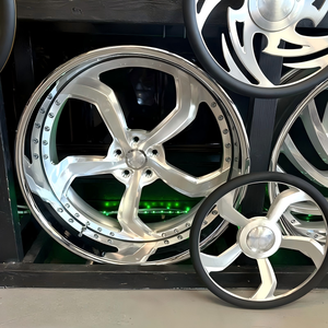 Jantes forgées SJ 3 pièces 5x112 5x120mm à déport profond pour voitures particulières GT63 750 850 X5 X6 X7 A8 GT GTC CT6 - Product Image 2