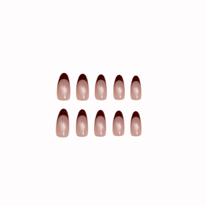 Faux ongles réutilisables à presser avec logo personnalisé, colle à ongles pour faux ongles, faux ongles effet œil de chat, fournitures pour ongles français. - Product Image 6