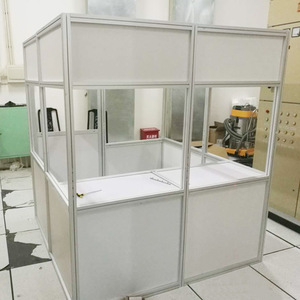 Uffici e Spazi di Stoccaggio per Magazzini, Partizioni Fisse per Ambienti, Uffici Modulari con Struttura in Alluminio - Product Image 6