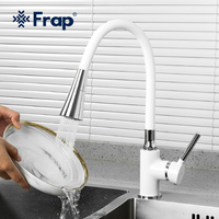 Frap fabricant mitigeur de cuisine à poignée unique robinets d'eau chaude et froide robinet de cuisine en laiton 2022 F4044-8