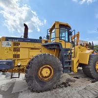 Gebrauchter Original Komatsu WA500 Radlader mit Niedriger Betriebsstundenzahl Hydraulischer Frontlader für Bergbau Bauarbeiten und Hofarbeiten