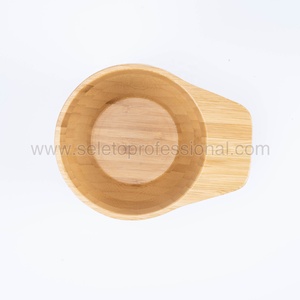 Fouet mélangeur pour cheveux, outils pour Salon, teinture pour cheveux, accessoire de coiffure, mécanique, en bambou, avec poignées - Product Image 4