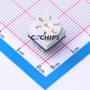 MED-06 Rotary Encoder Switch Through hole Component (THT) Switch 6 True Code - Product Image 1