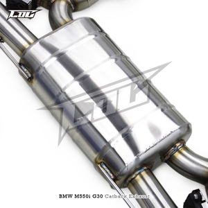 Sistema di Scarico Catback in Acciaio Inox da 3 Pollici per <span class=keywords><strong>BMW</strong></span> M550/M550i G30/N63 4.4TT 2019-2025 - Product Image 4