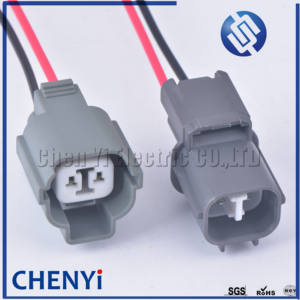 2ピン自動防水コネクタカーライト配線ハーネスプラグリアドアロックモーターホーンプラグBUICK 6181-0070 6189-0129用 - Product Image 3