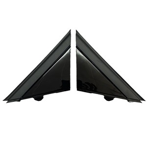 Fiat 500 Rearview <b>Mirror</b> Triangular <b>Panel</b> Glossy Finish Replacement Part 735426887 - Product Image 1