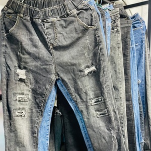 Artículo en Oferta, Jeans de Mezclilla Azul Oscuro de Diseñador, 11 oz, Jeans Rotos para Hombre, Compre en China, <span class=keywords><strong>Ropa</strong></span> Usada JackWen - Product Image 5