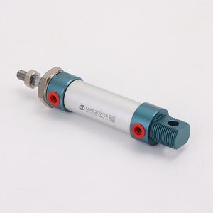 Mal Series <b>Mini</b> Pneumatic Cylinder Aluminum Alloy 32X75 For Mechanical <b>Clamping</b> In Cnc Machine Tool Assembly Lines - Product Image 3