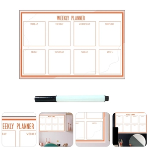 2029 Early Planner Calendario de <span class=keywords><strong>pizarra</strong></span> <span class=keywords><strong>blanca</strong></span> semanal magnética <span class=keywords><strong>Pizarra</strong></span> borrable para uso <span class=keywords><strong>mensual</strong></span> en refrigerador - Product Image 5