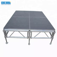 Vente de podiums de scène portables en bois pour concerts, podiums de chœur, podiums rétractables en aluminium, couvertures de scène portables