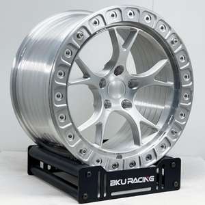 Ruedas Forjadas Bku 5x120.65 con Beadlock para Drag Racing, Ruedas de Aleación de 19, 20, 21 y 22 Pulgadas para Chevrolet <span class=keywords><strong>Corvette</strong></span> Stingray, E-Ray, <span class=keywords><strong>ZR1</strong></span>, Z06, C6, C7, C8 - Product Image 6