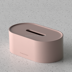 Caja de Pañuelos Ovalada Nórdica Personalizable con Logotipo y Color, Nueva Caja de Pañuelos Ecológica para Sala de Estar y Dormitorio 2026, Venta al por Mayor - Product Image 1